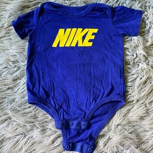 baby boys Nike onesie